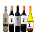  果実味たっぷり プレミアム・ブレンドをコンセプトに設立された造り手の最高峰ワイン wine を含む赤白５本セット set 