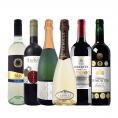  超お得にあれもこれも飲みたい 泡も赤も白も揃った丁度いいお買い得スーパーミックス6本セット set 