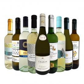  第20弾 シャブリ chablis 入り 1本あたり880円 税込 人気白ワイン wine 勢揃い 自信をもってお届けするお手頃価格で厳選辛口白ワイン wine 9本セット set 