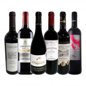 赤ワイン wine セット set 第128弾 当店厳選 これぞ極旨赤ワイン wine 大満足 充実の飲み応え 贅沢なスーパー・セレクト赤ワイン wine 6本セット set ワイン wi