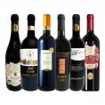  充実感たっぷりのイタリア Italy 赤ワイン wine 6本セット set 
