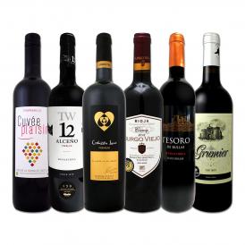  スペイン Spain 全土の地ワイン wine 満喫 スペイン Spain おうちバル赤ワイン wine 6本セット set 