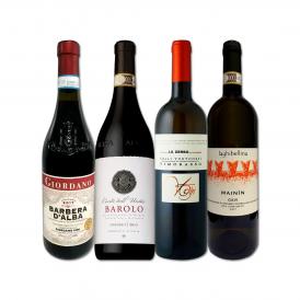  バローロ Barolo 入り 厳選ピエモンテワイン wine 4本セット set 
