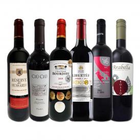 赤ワイン wine セット set 第177弾 採算度外視の謝恩企画 当店厳選 特大感謝の大満足赤ワイン wine 6本セット set ワイン wine セット set 赤ワイン wine ミデ 