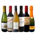  一人飲みに 旅のお供に 気軽に楽しめる赤白スパークのハーフボトル6本セット set 