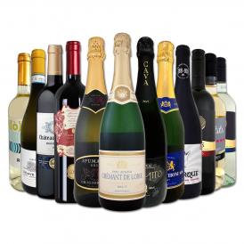 当店一押しワインばかりを12本揃えた充実の内容
