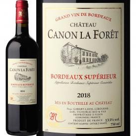 シャトー・カノン・ラ・フォレ 2018 フランス France ボルドー bordeaux 750ml