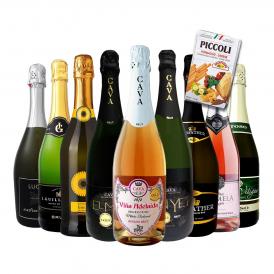 スパークリング sparkling ワイン wine セット set 第95弾 1本当たり854円 税込 グリッシーニのオマケ付き 辛口スパークリング sparkling ワイン wine 750ml