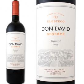 ドン・ダヴィ・タナ・レゼルヴァ 2019 アルゼンチン 赤ワイン wine 750ml 辛口 El Esteco Decanter インターナショナル・トロフィー ダブル金賞 サクラ・アウォ