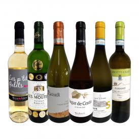  第8弾 当店 極 厳選 白ワイン wine 好きならこのセット set 格別の美味しさ 華やかな上質白ワイン wine を存分に味わう贅沢白ワイン wine 6本セット set 