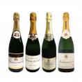  第8弾 シャンパン4本11000円 税込 1本あたり2750円 税込 厳選された高級辛口シャンパンがこの価格 さらにお得になった豪華絢爛シャンパン4本セット set 