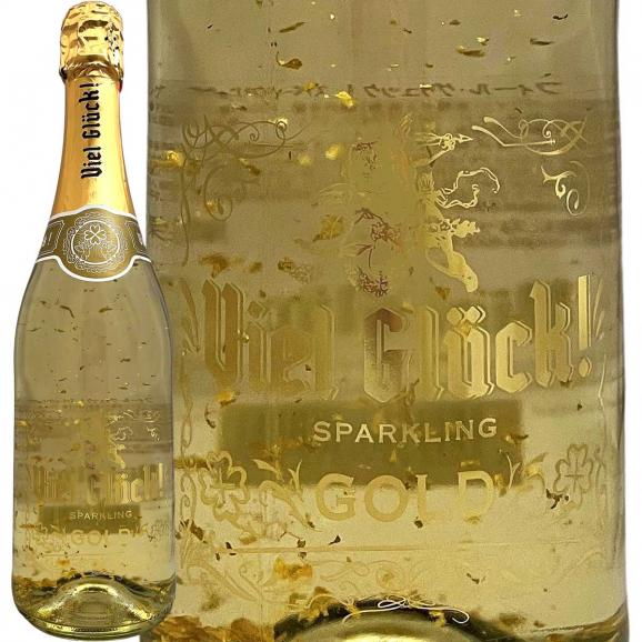 フィール・グリュク スパークリング sparkling ・ゴールド 金箔いり ドイツ 白ワイン wine 750ml ミディアムボディ 中口 01
