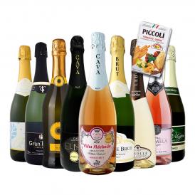 スパークリング sparkling ワイン wine セット set 第96弾 1本当たり854円 税込 グリッシーニのオマケ付き 辛口スパークリング sparkling ワイン wine 750ml