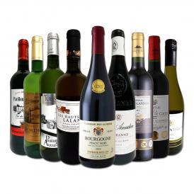 90セット set 限り 端数在庫一掃 フランス France ワイン wine 9本セット set 