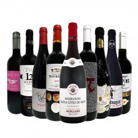  ブルゴーニュ bourgogne 入りで1本あたり1320円 税込 RED WINE LOVER 赤ワイン wine 好きのための高品質赤ばかり揃えた厳選9本セット set 