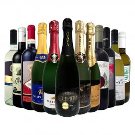 ミックスワイン wine セット set 第134弾 1本あたり732円 税込 スパークリング sparkling ワイン wine 赤ワイン wine 白ワイン wine 得旨ウルトラバリューワイ 