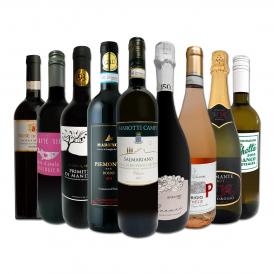  赤・白・ロゼ rose ・スパーク 端数在庫一掃 イタリア Italy ワイン wine 9本セット set 