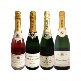  第9弾 シャンパン4本11000円 税込 1本あたり2750円 税込 厳選された高級辛口シャンパンがこの価格 さらにお得になった豪華絢爛シャンパン4本セット set 