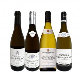  極上プルミェ・クリュ入り ブルゴーニュ bourgogne 白ワイン wine 4本セット set 