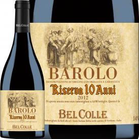ベルコッレ・バローロ Barolo ・リゼルヴァ 10アンニ 2012 イタリア Italy 赤ワイン wine 750ml ミディアムボディ寄りのフルボディ 辛口 