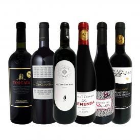  端数在庫一掃 格上濃厚贅沢なワイン wine ばかり赤6本セット set 