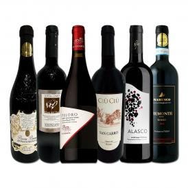  充実感たっぷりのイタリア Italy 赤ワイン wine 6本セット set 