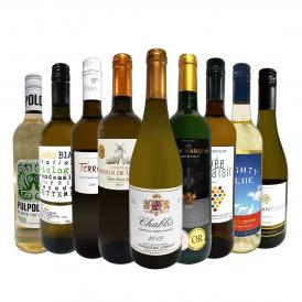  第24弾 シャブリ chablis 入り 1本あたり880円 税込 人気白ワイン wine 勢揃い 自信をもってお届けするお手頃価格で厳選辛口白ワイン wine 9本セット set 