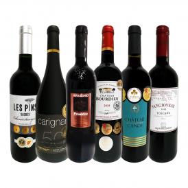  第9弾 当店 極 厳選 赤ワイン wine 好きならこのセット set 格別の美味しさ コク旨上質赤ワイン wine を存分に味わう贅沢赤ワイン wine 6本セット set 
