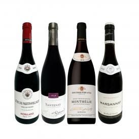  すべて村名クラス 厳選ブルゴーニュ bourgogne 赤ワイン wine 4本セット set 