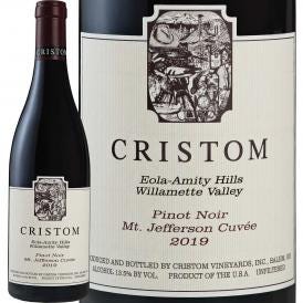 クリストム・マウント・ジェファーソン・キュベ・ピノ・ノワール 2019 アメリカ America 赤ワイン wine 750ml ミディアムボディ Cristom パーカー parker 95点 