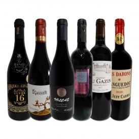 第19弾 濃厚赤ワイン wine 好き必見 大満足のフルボディ6本セット set 
