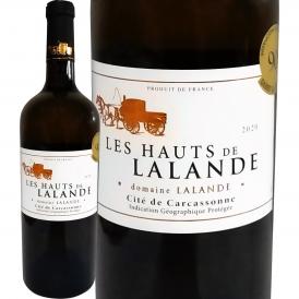 レ・オー・ド・ラランド・ブラン・シテ・カルカッソンヌ 2020 フランス France 750ml 