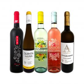  今ひそかなブーム ポルトガルが面白い  ポルトガル赤白ロゼ rose ワイン wine 5本セット set 