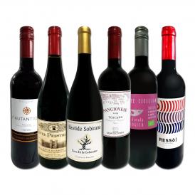赤ワイン wine セット set 第182弾 採算度外視の謝恩企画 当店厳選 特大感謝の大満足赤ワイン wine 6本セット set ワイン wine セット set 赤ワイン wine ミデ 