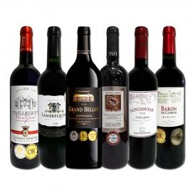 赤ワイン wine セット set 第134弾 当店厳選 これぞ極旨赤ワイン wine 大満足 充実の飲み応え 贅沢なスーパー・セレクト赤ワイン wine 6本セット set ワイン wi