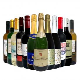 ミックスワイン wine セット set 第140弾 1本あたり732円 税込 スパークリング sparkling ワイン wine 赤ワイン wine 白ワイン wine 得旨ウルトラバリューワイ 