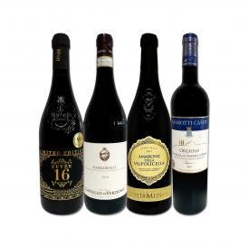  110セット set 限り 銘醸バルバレスコ&アマローネ入り ワンランク上の極旨イタリア Italy 赤ワイン wine 4本セット set 