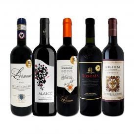  ルカ・マローニ98点2本入り 厳選トスカーナ赤ワイン wine 5本セット set 