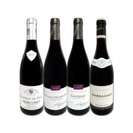  すべて村名クラス 厳選ブルゴーニュ bourgogne 赤ワイン wine 4本セット set 