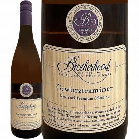 ブラザーフッド・ニューヨーク・プレミアム・ゲヴェルツトラミネール 2019 Brotherhood 白ワイン wine 750ml 
