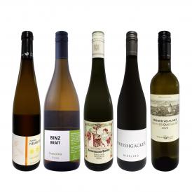  現地発掘 ドイツ・オーストリア・アルザス白ワイン wine 5本セット set 