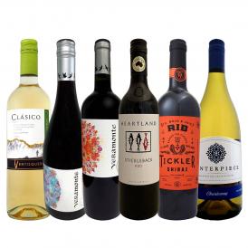  超お買い得 評価誌92点が2本 当店独自輸入のワイン wine を中心に新世界のお値打ち６本セット set 
