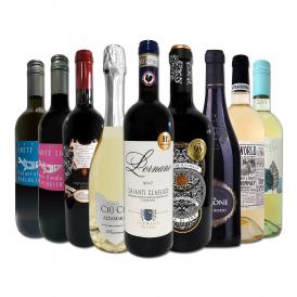 赤・白・スパーク 端数在庫一掃 イタリア Italy ワイン wine 9本セット set 