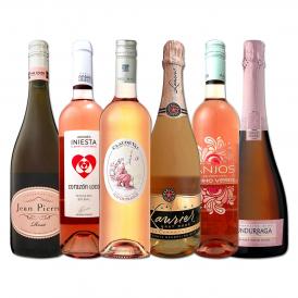  世界的にも大人気 お洒落な大人のためのロゼ rose ワイン wine ６本セット set 