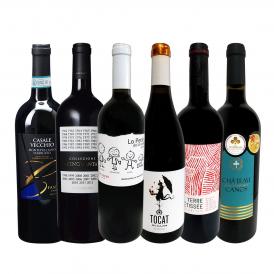  端数在庫一掃 格上濃厚贅沢なワイン wine ばかり赤6本セット set 