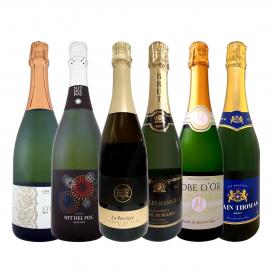 スパークリング sparkling ワイン wine セット set 第177弾 ベスト・オブ・スパーク 当店厳選 高級クレマン clement も入った極旨泡ばかりの辛口スパークリング