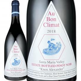 オー・ボン・クリマ・ノックス・アレキサンダー・ピノ・ノワール2018 アメリカ America 赤ワイン wine 750ml 辛口 Au Bon Climat 