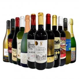  端数在庫一掃 赤白泡いろいろ詰め合わせたワイン wine 12本セット set 