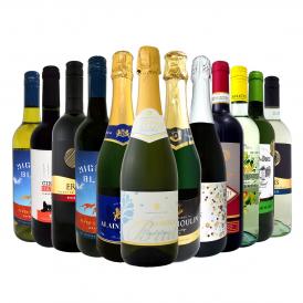ミックスワイン wine セット set 第145弾 1本あたり732円 税込 スパークリング sparkling ワイン wine 赤ワイン wine 白ワイン wine 得旨ウルトラバリューワイ 