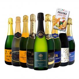 スパークリング sparkling ワイン wine セット set 第104弾 1本当たり945円 税込 グリッシーニのオマケ付き 辛口スパークリング sparkling ワイン wine 750m